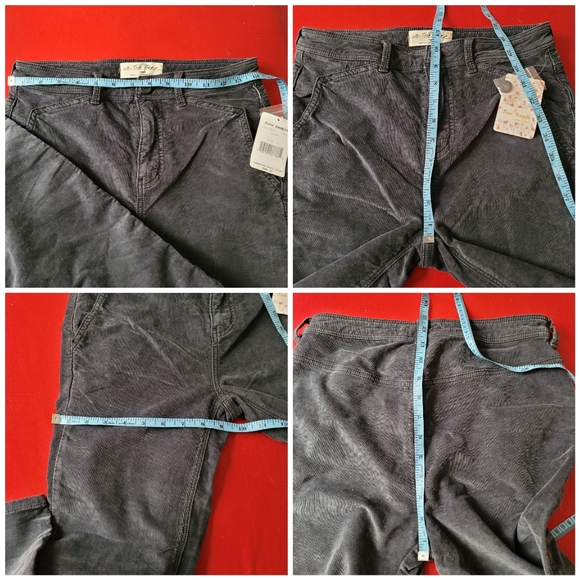 Free People Fine Line Straight Cropped Jean - Picture 7 of 10